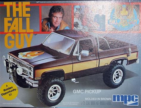 fall guy truck model kit
